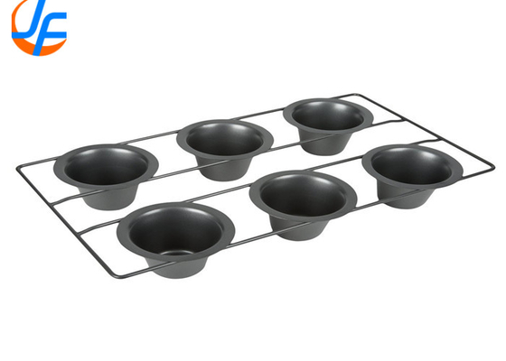 RK Bakeware China Foodservice NSF 6 чашек Нержавеющая сталь Неприкасаемая кастрюля