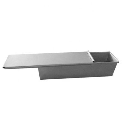 42.2*11.5*10.3CM Non Stick Pullman Loaf Pan Toast Box With Lids Bread Tray Алюминиевая сталь с крышкой