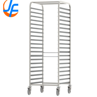 RK Bakeware China-16 Pan Aluminum End Load Sheet / Bun Pan Rack for Reach-Ins - не смонтированный