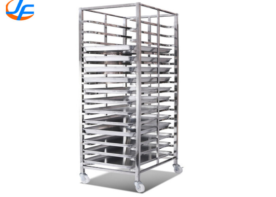 RK Bakeware China Foodservice NSF Custom Double Oven Rack Baking Trolley Тяжелая трубопроводная трубка для печи