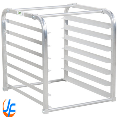 RK Bakeware China-Mackies Flatpack Z Frame Nesting Stainless Steel Trolley для производства пекарни