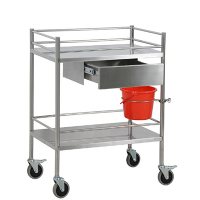 RK Bakeware China Medical Hospital Dressing Trolley из нержавеющей стали Хирургическая тележка с ящиками