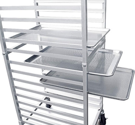 Rk Bakeware China Foodservice 36527 Commercial 20 Tier Aluminum Sheet Pan Rack Bun Pan Rack (Коммерческая 20 уровневая алюминиевая плитка для выпечки)