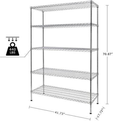 Rk Bakeware China Foodservice Commercial Wire Shelf Heavy Duty Metal Storage Rack Рафа для кухни